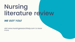 How to Write a Nursing Literature Review in APA Format