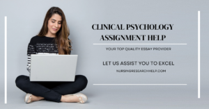 Clinical Psychology Assignment Help