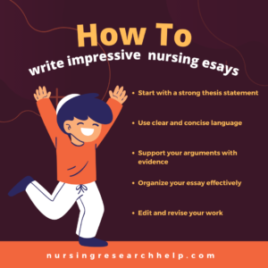 How to write impressive nursing essays